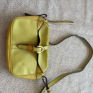 Linea Pelle Lemon Crossbody Bag